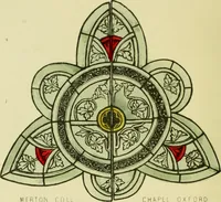An illustration from Memoirs illustrative of the art of glass-painting (1865)