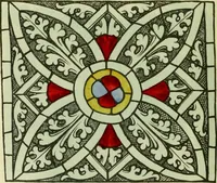 An illustration from Memoirs illustrative of the art of glass-painting (1865)