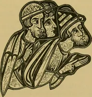 An illustration from Memoirs illustrative of the art of glass-painting (1865)