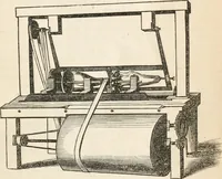 An illustration from Memoirs of the most eminent American mechanics : also, lives of distinguished European mechanics : together with a collection of anecdotes ... relating to the mechanic arts : illustrated by fifty engravings (1852)