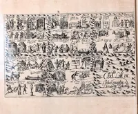 Picture 6 of 7 from Memoriale codicis Justinianei, authenticarum seu novellarum & consuetudinum feudorum : quo istorum librorum tituli omnes ac singuli, itemq[ue] leges à J. Gothofredo collectae, emblematibus & imaginibus ita efficta exhibentur, ut unà cum titulorum materiis eorumquoq[ue] numeri memoriâ facilè accipi, probè teneri ac promptè & sine cunctatione reddi qveant (1674), leaf 64