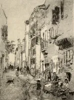 Picture 32 of 54 from Memorial exhibition of the works of the late J. McNeill Whistler, first president of the International Society of Sculptors, Painters, and Gravers, in the New Gallery, Regent Street, London, from the twenty-second of February to the thirty-first of March (1905), leaf 168