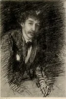 An illustration from Memorial exhibition of the works of the late J. McNeill Whistler, first president of the International Society of Sculptors, Painters, and Gravers, in the New Gallery, Regent Street, London, from the twenty-second of February to the thirty-first of March (1905)
