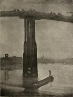 An illustration from Memorial exhibition of the works of the late J. McNeill Whistler, first president of the International Society of Sculptors, Painters, and Gravers, in the New Gallery, Regent Street, London, from the twenty-second of February to the thirty-first of March (1905)