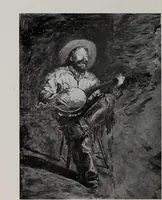 An illustration from Memorial exhibition of the works of the late Thomas Eakins, beginning December 23, 1917 and continuing through January 13, 1918 (1918)