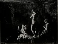 An illustration from Memorial exhibition of the works of the late Thomas Eakins, beginning December 23, 1917 and continuing through January 13, 1918 (1918)