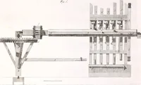 An illustration from Memorias sobre la granza, ò rubia, y su cultivo; con la descripción de los molinos para reducirla a polvo. Traducidas del francès de orden de la Real Junta General de Comercio (1763)