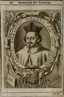 An illustration from Memorie, imprese, e ritratti de' signori Accademici Gelati de Bologna (1672)