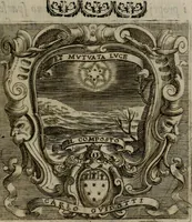 An illustration from Memorie, imprese, e ritratti de' signori Accademici Gelati de Bologna (1672)