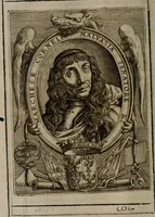 An illustration from Memorie, imprese, e ritratti de' signori Accademici Gelati de Bologna (1672)