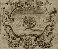 An illustration from Memorie, imprese, e ritratti de' signori Accademici Gelati de Bologna (1672)
