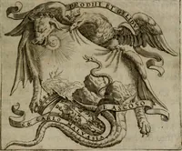 An illustration from Memorie, imprese, e ritratti de' signori Accademici Gelati de Bologna (1672)