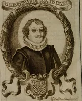 An illustration from Memorie, imprese, e ritratti de' signori Accademici Gelati de Bologna (1672)