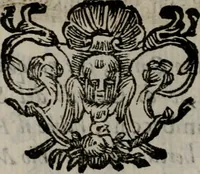 An illustration from Memorie, imprese, e ritratti de' signori Accademici Gelati de Bologna (1672)