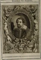 An illustration from Memorie, imprese, e ritratti de' signori Accademici Gelati de Bologna (1672)