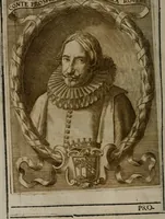 An illustration from Memorie, imprese, e ritratti de' signori Accademici Gelati de Bologna (1672)