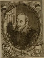 An illustration from Memorie, imprese, e ritratti de' signori Accademici Gelati de Bologna (1672)