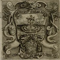 Picture 19 of 257 from Memorie, imprese, e ritratti de' signori Accademici Gelati de Bologna (1672), leaf 45