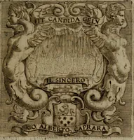 Picture 24 of 257 from Memorie, imprese, e ritratti de' signori Accademici Gelati de Bologna (1672), leaf 52