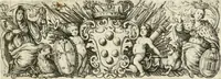 An illustration from Memorie istoriche della miracolosa immagine di Maria Vergine dell' Impruneta (1714)