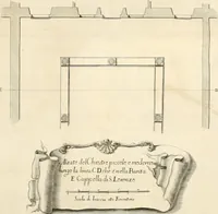 An illustration from Memorie istoriche della miracolosa immagine di Maria Vergine dell' Impruneta (1714)