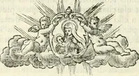 An illustration from Memorie istoriche della miracolosa immagine di Maria Vergine dell' Impruneta (1714)