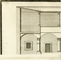 An illustration from Memorie istoriche della miracolosa immagine di Maria Vergine dell' Impruneta (1714)