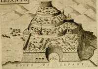 An illustration from Memorie istoriografiche delli regni della Morea e Negroponte e luoghi adiacenti (1686)
