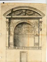 An illustration from Memorie sacre delle sette chiese di Roma e di altri luoghi, che si trouano per le strade di esse ... (1630)