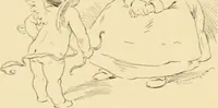 An illustration from Men, women and mirth ... (1909)