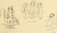 An illustration from Men, women and mirth ... (1909)