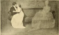 An illustration from Men, women and mirth ... (1909)