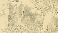 An illustration from Men, women and mirth ... (1909)