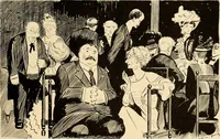 An illustration from Men, women and mirth ... (1909)