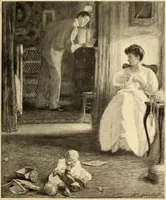 An illustration from Men, women and mirth ... (1909)