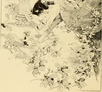 An illustration from Men, women and mirth ... (1909)