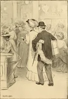 An illustration from Men, women and mirth ... (1909)