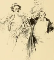 An illustration from Men, women and mirth ... (1909)