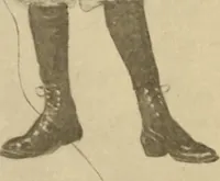 An illustration from Men, women and mirth ... (1909)