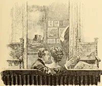 An illustration from Men, women and mirth ... (1909)