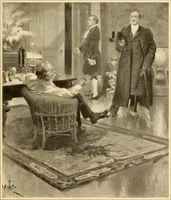 An illustration from Men, women and mirth ... (1909)