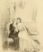 An illustration from Men, women and mirth ... (1909)