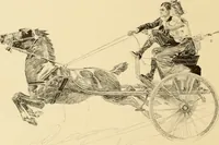 An illustration from Men, women and mirth ... (1909)
