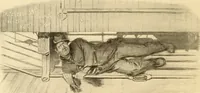 An illustration from Men, women and mirth ... (1909)