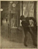 An illustration from Men, women and mirth ... (1909)