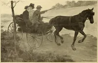An illustration from Men, women and mirth ... (1909)