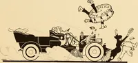 An illustration from Men, women and mirth ... (1909)