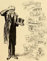 An illustration from Men, women and mirth ... (1909)