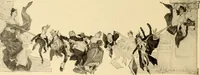An illustration from Men, women and mirth ... (1909)