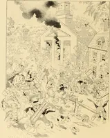 An illustration from Men, women and mirth ... (1909)